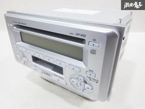 トヨタ 純正 カーオーディオ カセット CD プレーヤー CKP-W55 FH-M8007ZT 08600-00G60 即納 棚27A