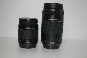 極上品★Canon EF28-80★Canon EF75-300★☆269