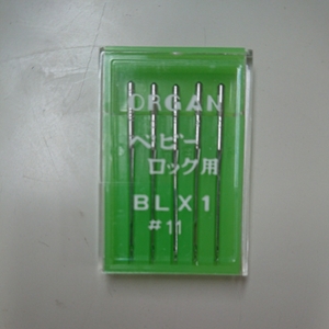 【新品】 オルガン ロックミシン針 BL×1 #11 ５本入り