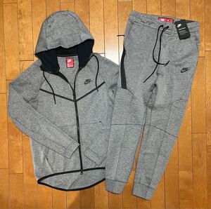 【激レア・未使用】NIKE テックフリース 赤タグ 2.0 セットアップ ナイキ tech fleece フーディ パーカー パンツ 