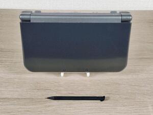 外観美品 New ニンテンドー 3DS LL メタリックブラック 上画面IPS 任天堂 ゲーム 本体 Nintendo3DS Nintendo_3DS 3DS