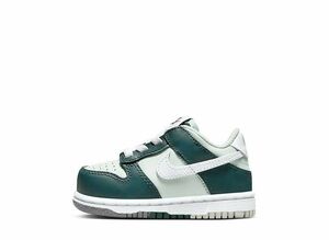 Nike TD Dunk Low "Deep Jungle/Light Silver/White" 9cm FB9107-300