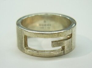 ■ グッチ/GUCCI ■ Gリング Aｇ925 11号 ■ USED