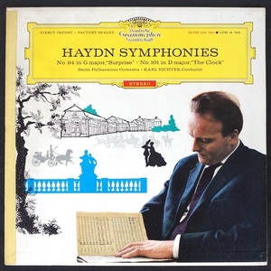 Karl Richter Haydn Symphonies No.94 No.101 独盤 SLPM138782 クラシック