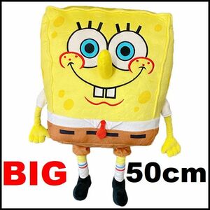 【スポンジボブ】Sponge/Bob/大きい/サイズ/50cm/ぬいぐるみ/プラッシュ/ドール/スタイル/A