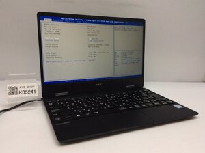 ジャンク/ NEC PC-VKT13HZG4 Intel Core i5-8200Y メモリ8 GB SATA/SSD128 GB 【K05241】