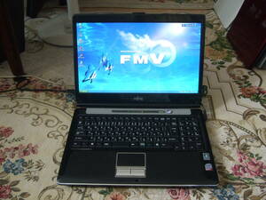 きれい XP FUJITSU FMV-BIBLO NF/C50 Core2 2.26GHz/3GB/160GB/office2007/Multi