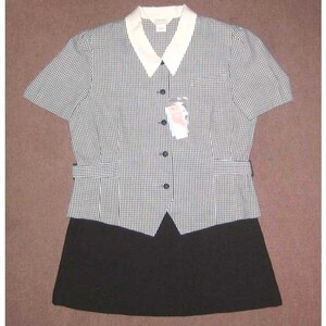 送料無料 OL制服 オフィスオーバーブラウス 事務服 5号 新品 Office uniform