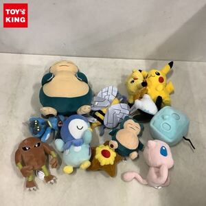 1円〜 訳あり ポケットモンスター ぬいぐるみ カビゴン、ピカチュウ、ミュウ、スピアー、ポッチャマ他