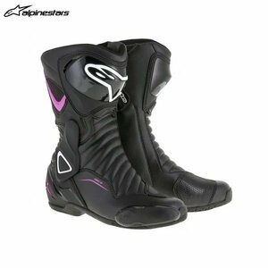 アルパインスターズ レディース STELLA SMX-6 V2 ブーツ 1032 BLACK FUCHSIA WHITE[EU36/22.5cm] ALP8021506618393