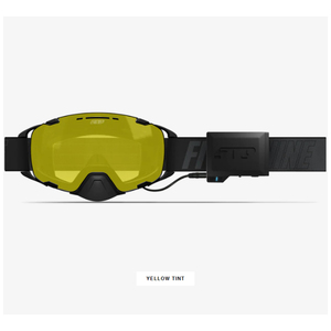 509　スノー用 電熱ゴーグル *AVIATOR 2.0 IGNITE S1 GOGGLE＜Black With Yellow＞ *曇らない*ヒートゴーグル*日本正規品