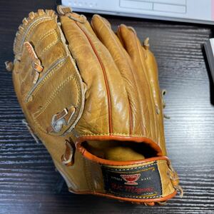 (稀少品)R.K mizumo 1970年代頃 赤カップ ミズノ 左投げ 左利き グローブ 日本製 Made in JAPAN 年代物 投手用 グラブ 入手困難