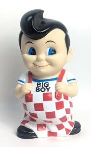 ビッグボーイ BIG BOY ソフビ 貯金箱 H18cmぐらいです　自宅保管品　ヨゴレがあります　