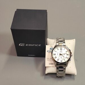 未使用品 CASIO/カシオ EDIFICE 5434 EFV-500 動作品 箱付属　1217014/SR19S