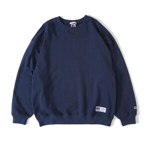 名作 UNIVERSAL PRODUCTS × RUSSELL 23SS CREW NECK SWEAT コラボ クルーネック スウェット 231-60116 ユニバーサルプロダクツ ラッセル