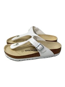 BIRKENSTOCK◆サンダル/38/WHT