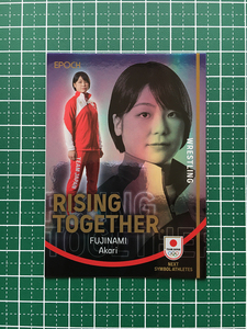 ★EPOCH 2023 TEAM JAPAN #RT-FA 藤波朱理［レスリング］インサートカード「RISING TOGETHER」メタル版★