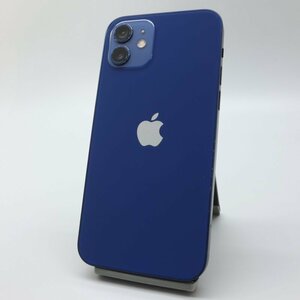 Apple iPhone12 128GB Blue A2402 MGHX3J/A バッテリ77% ■au★Joshin5632【1円開始・送料無料】