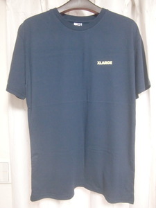 【未使用】★★XLARGE 91 TEXT SS TEE Mens sizeL/エクストララージ ナインティ―ワン テキスト Tシャツ メンズLサイズ ネービー★★