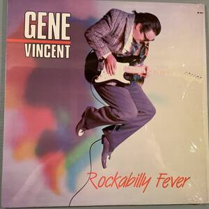 LP(米盤)●ジーン・ヴィンセント GENE VINCENT／ROCKABILLY FEVER●シュリンク付美品！