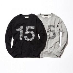 15周年記念 SOPHNET. × MAISON KITSUNE CREW NECK SWEAT (SOPH メゾンキツネ スウェット SP5