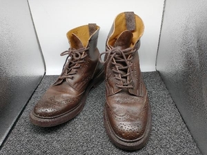 TRICKER’S トリッカーズ ワークブーツ メンズ レザーシューズ サイズ 8.5 約27cm (アウトソール約31cm ) 911915 72508