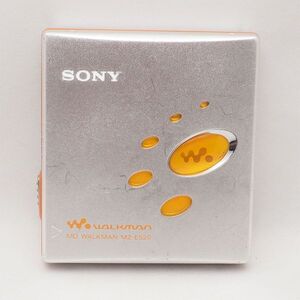 SONY MZ-E520 オレンジ MDウォークマン ソニー 動作品 管17851