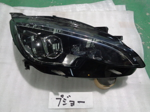 プジョー　T95　右ヘッドランプユニット　LED　即決　4889