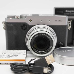 ■並品■ FUJIFILM X30 ボディ シルバー[2]