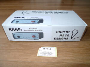 RUPERT NEVE DESIGNS RNHP ヘッドフォンアンプ 新品未開封 ルパート・ニーブ・デザイン アナログ ヘッドホンアンプ MADE IN USA VESA XLR