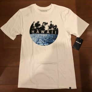 HURLEY　Tシャツ ハーレー S 白 ハワイ サーフ　ホワイト