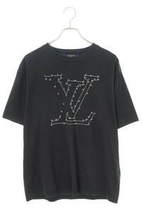 ルイヴィトン LOUISVUITTON 20AW RM202M NPG HJY03W サイズ:L LVステッチプリントアンドエンブロイダリーTシャツ 中古 SS13