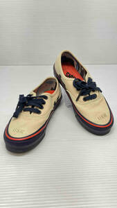 ★ VANS×Nigel Cabourn ヴァンズ ×ナイジェル ケーボン OG Authentic Lx スニーカー 721356 22.5cm ベージュ 通年