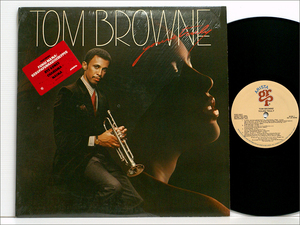 US盤レコード● TOM BROWNE トム・ブラウン / YOURS TRULY GRP-5507 ( prod:DAVE GRUSIN デイヴ・グルーシン, N.Y.通信 )