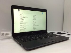 ジャンク/ HP HP ZBook 14 Intel Core i7-4600U メモリ4.1GB HDD500.1GB 【G23047】