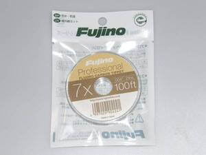 ◇Fujino Pro フロロカーボンティペット(4X~7X) 1個 送料無料◇