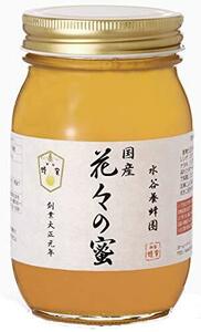 水谷養蜂園 国産花々の蜜 600g