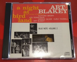 A Night at Birdland Volume One Art Blakey 旧規格輸入盤中古CD アート・ブレイキー コンプリート・バードランドの夜 vol.2 CDP7 46520 2