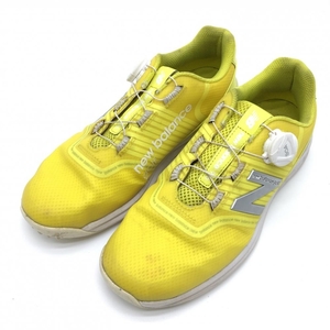 ニューバランス ゴルフシューズ イエロー JGBS996L BOA スパイクレス レディース 24 ゴルフウェア New Balance