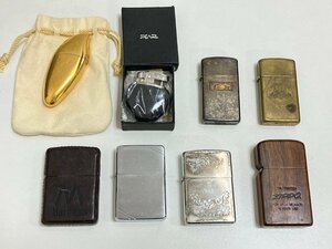 【J58329】ライター おまとめ 8点 ZIPPO ジッポー その他 喫煙 喫煙具 着火未確認 中古品