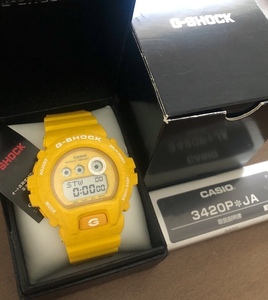 G-SHOCK GD-X6900 イエロー 黄 BIG CASE 三つ目 エミネム WAYNE ファレル NIGO ビーバー ら 着用 人気 シリーズ 生産終了 GDX6900 CASIO