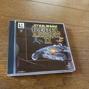 【動作確認済】プレイステーションソフト スターウォーズ レベル・アサルトⅡ STAR WARS PlayStation REBEL ASSAULT Ⅱ Lucas ARTS