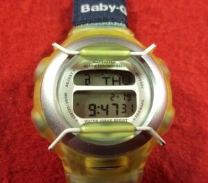 GS5D9）◎完動腕時計 送料無料(定形外)★CASIO カシオ BABY-G Gショック系★BG-380ハワイ◎ハイビスカスのベルトが爽やかです♪