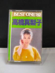 T2407　カセットテープ　高橋真梨子　Best One 82