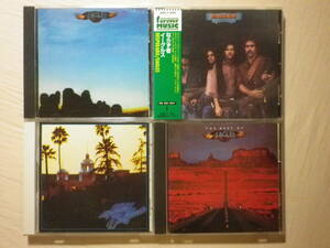 『Eagles 国内盤アルバム4枚セット』(帯付有,Eagles,Desperado,Hotel California,The Best Of Eagles,カントリー・ロック,70