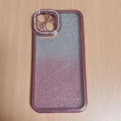 iPhone14スマホケース ピンク キラキラ 可愛い