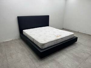 T5009☆展示品☆ポルトローナフラウ☆LETTO AUFORA UNO☆130万☆シモンズ☆ゴールデンバリュー☆クイーンベッド