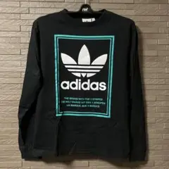 adidas 長袖カットソー Sサイズ 黒