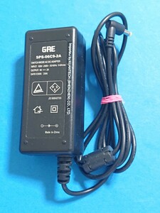 送料無料 即決 GRE SPS-06C9-2A ACアダプタ 9V2A 電源ケーブル別売 管8 