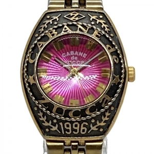 ZUCCA(ズッカ) 腕時計 - 1N01-0LW0 レディース CABANEdeZUCCA ピンク